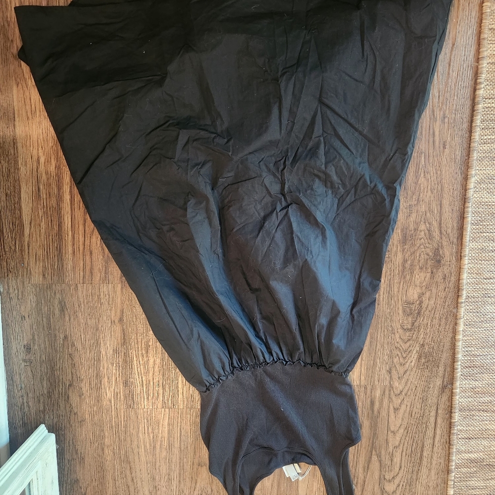 NWT A New Day Black Midi Dress - Picture 4 of 7